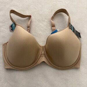 NWT Bali One Smooth Ultra‎ Light Minimizer Underwire Bra Womens Size 38DDD Beige